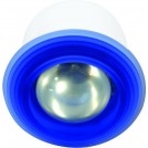 Spot incastrat sticla fix 124L, R63 60W, albastru Brilux